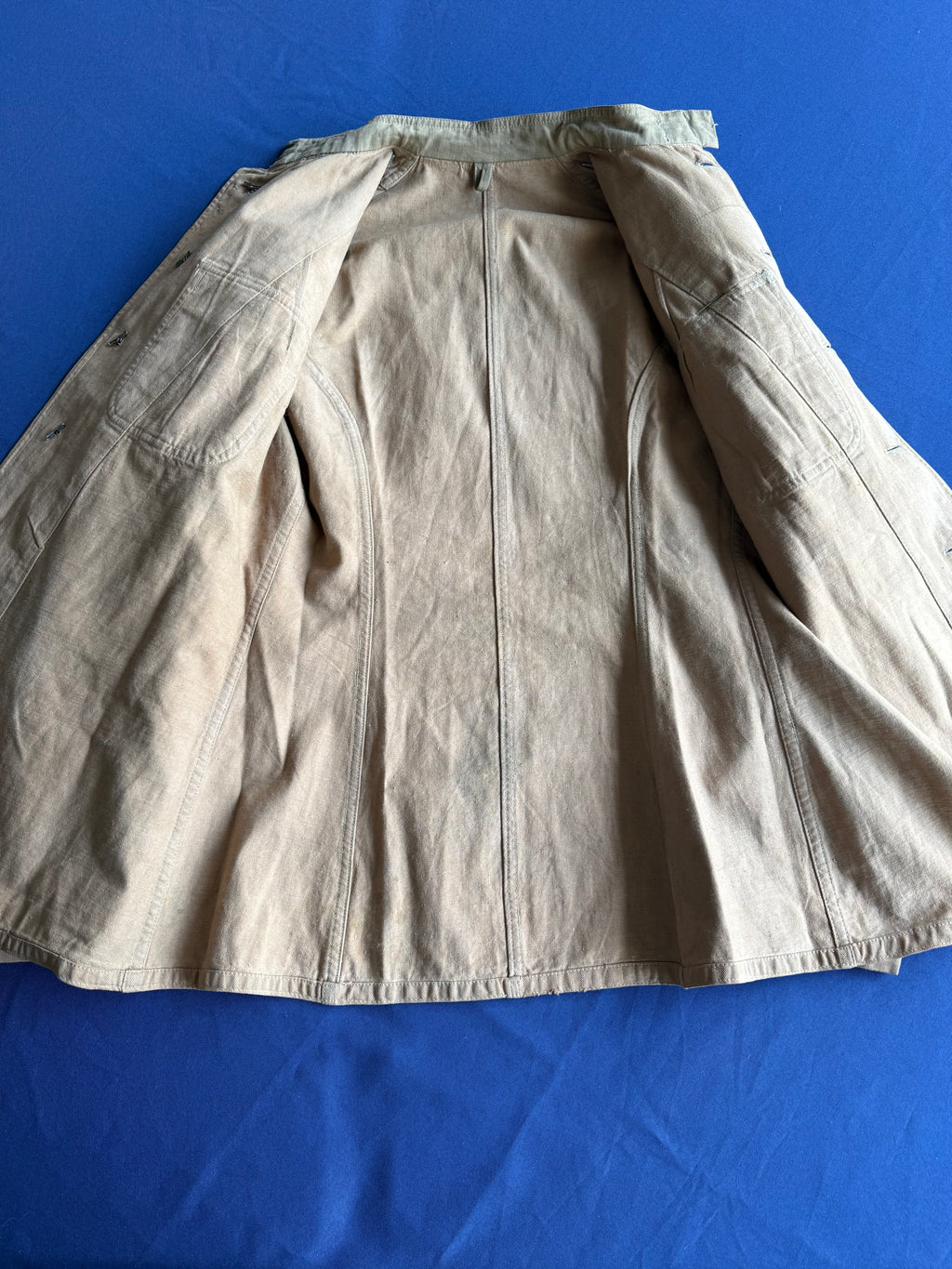 Original U.S. Marine Corps Summer Service Tunic with Rank & Marksman Qualification
