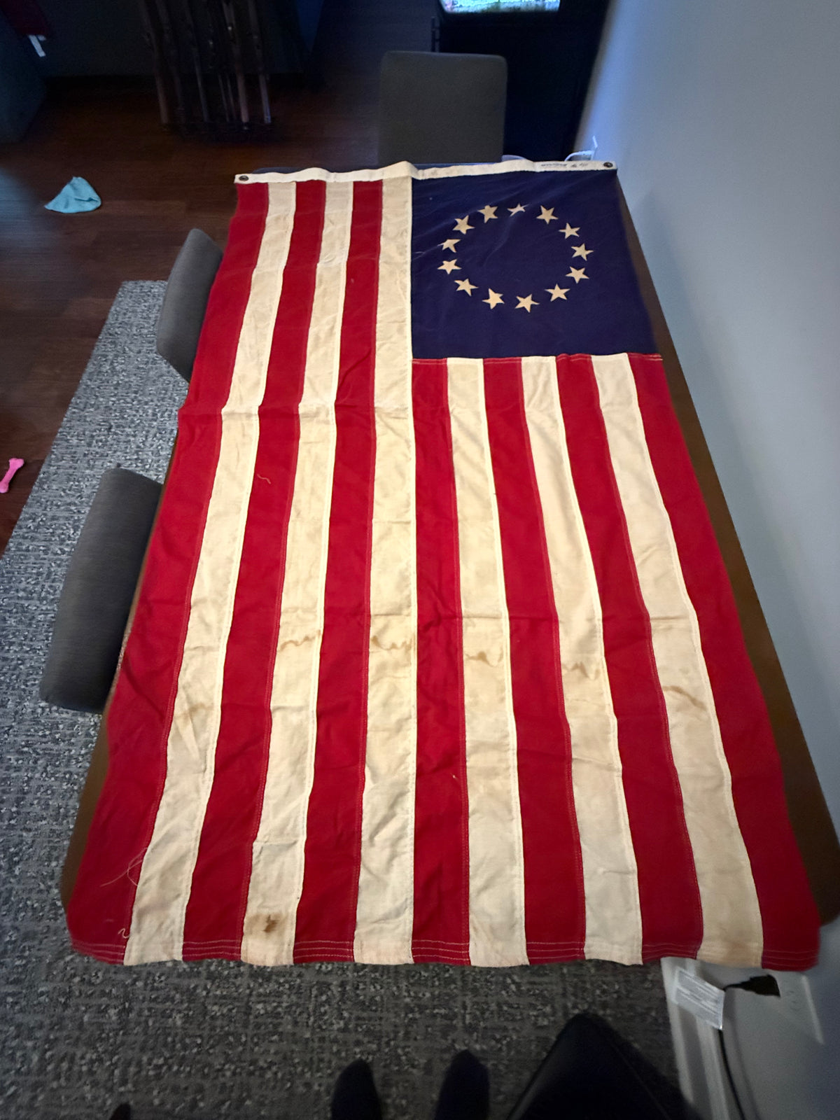Vintage 13 star Betsy Ross flag 3x5