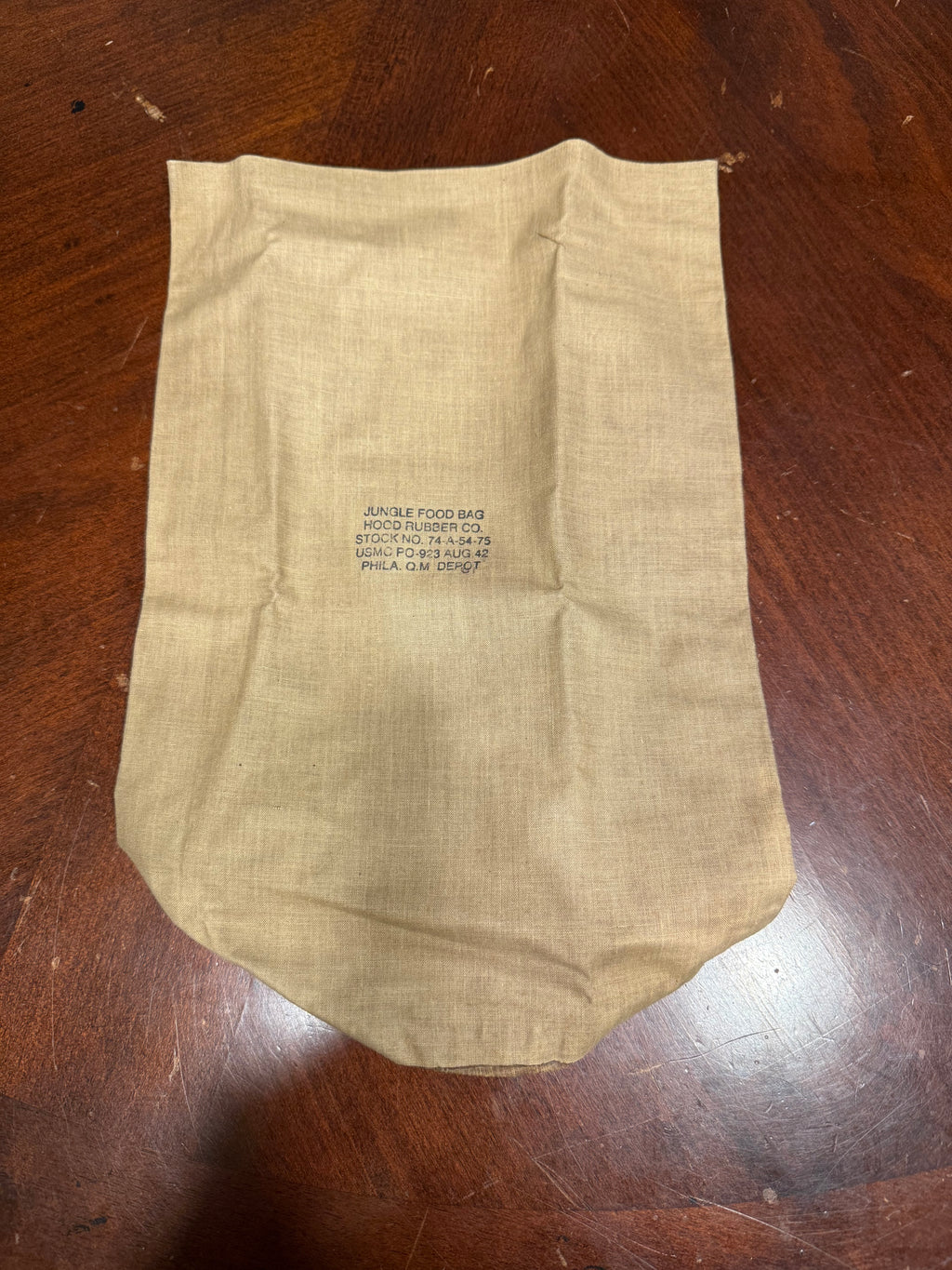 WW2 USMC food bag