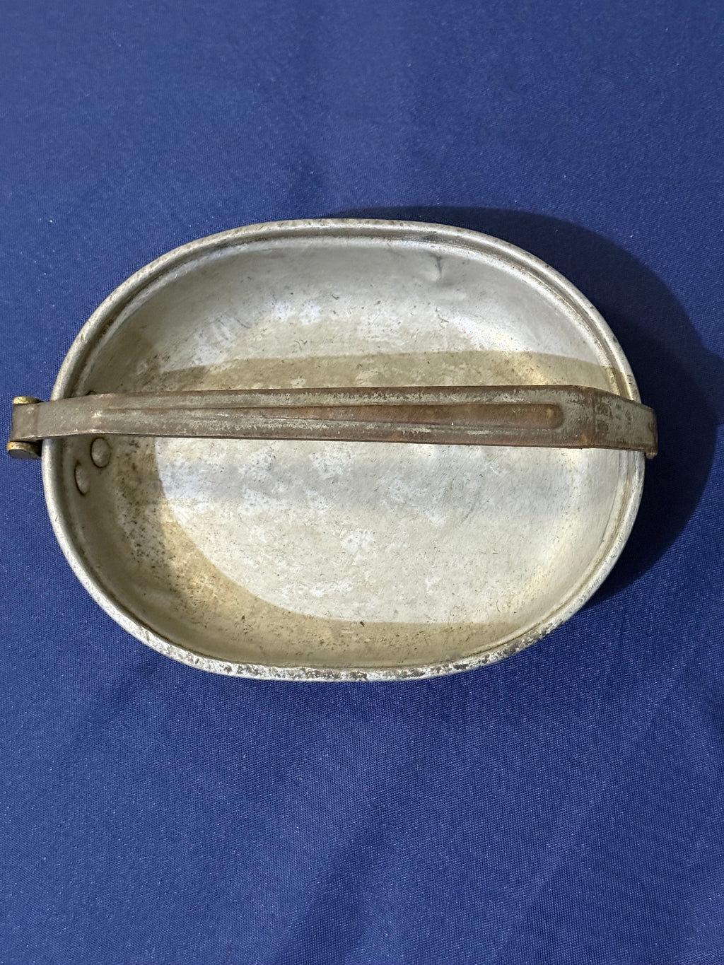 Original World War I U.S. Army mess kit bottom