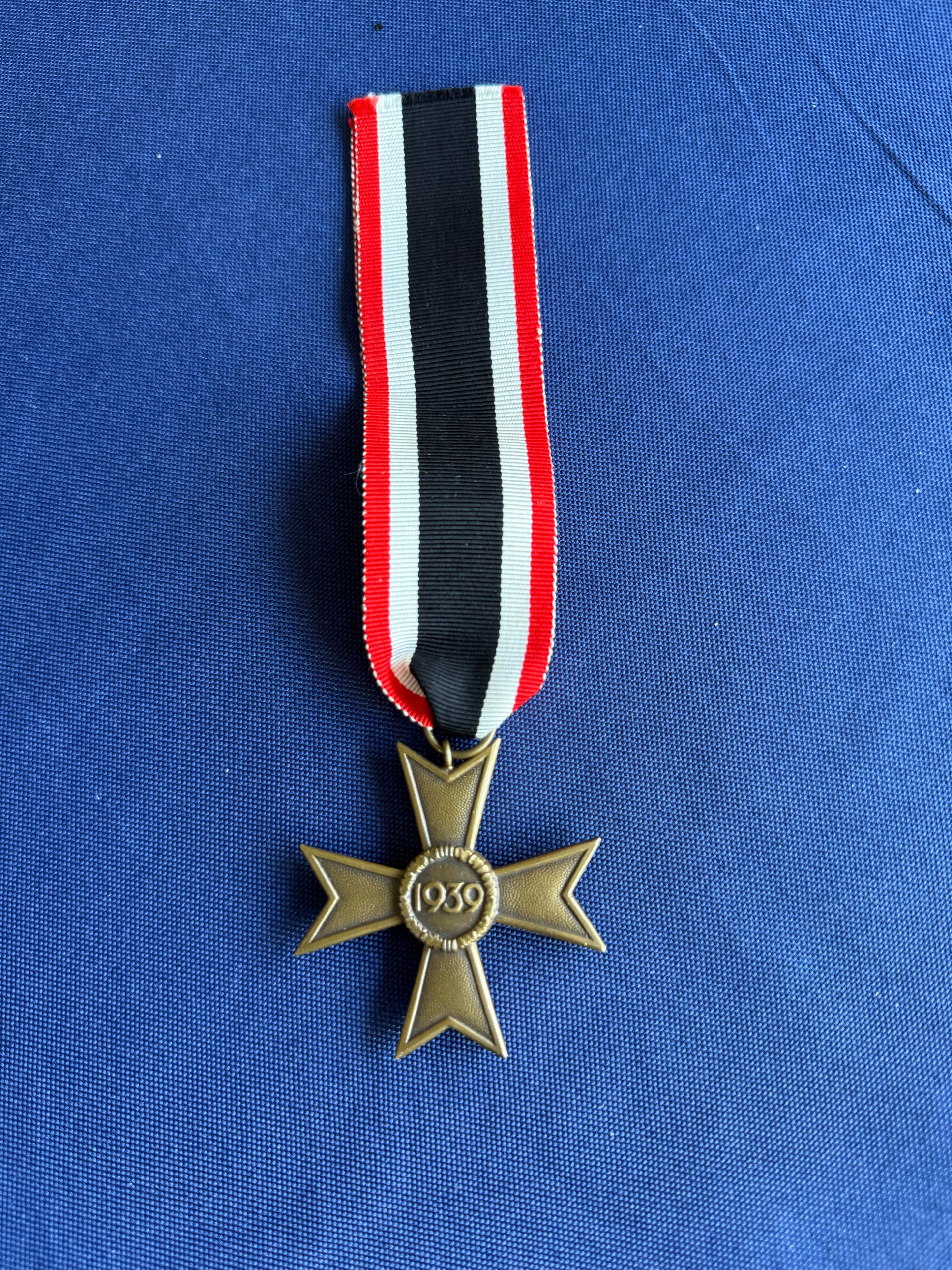 Original WWII German War Merit Cross 2nd Class (Without Swords)