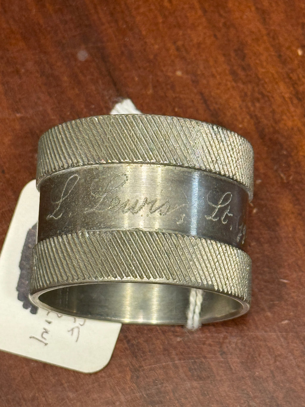 WW2 Naval Officers Napkin Ring