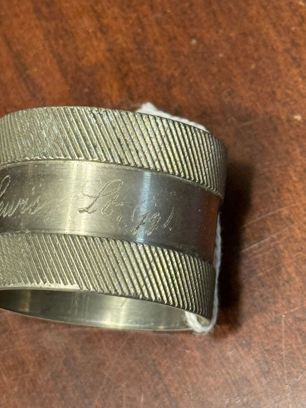 WW2 Naval Officers Napkin Ring