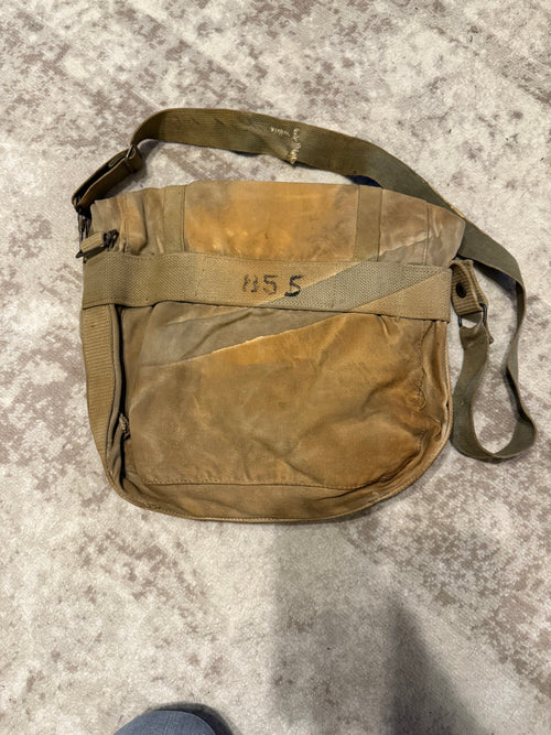 Original USMC M1941 lower pack with field applied camo