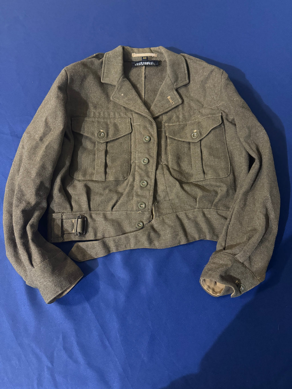 Original 1949 Pattern British Battledress Set – Jacket & Trousers – 1951