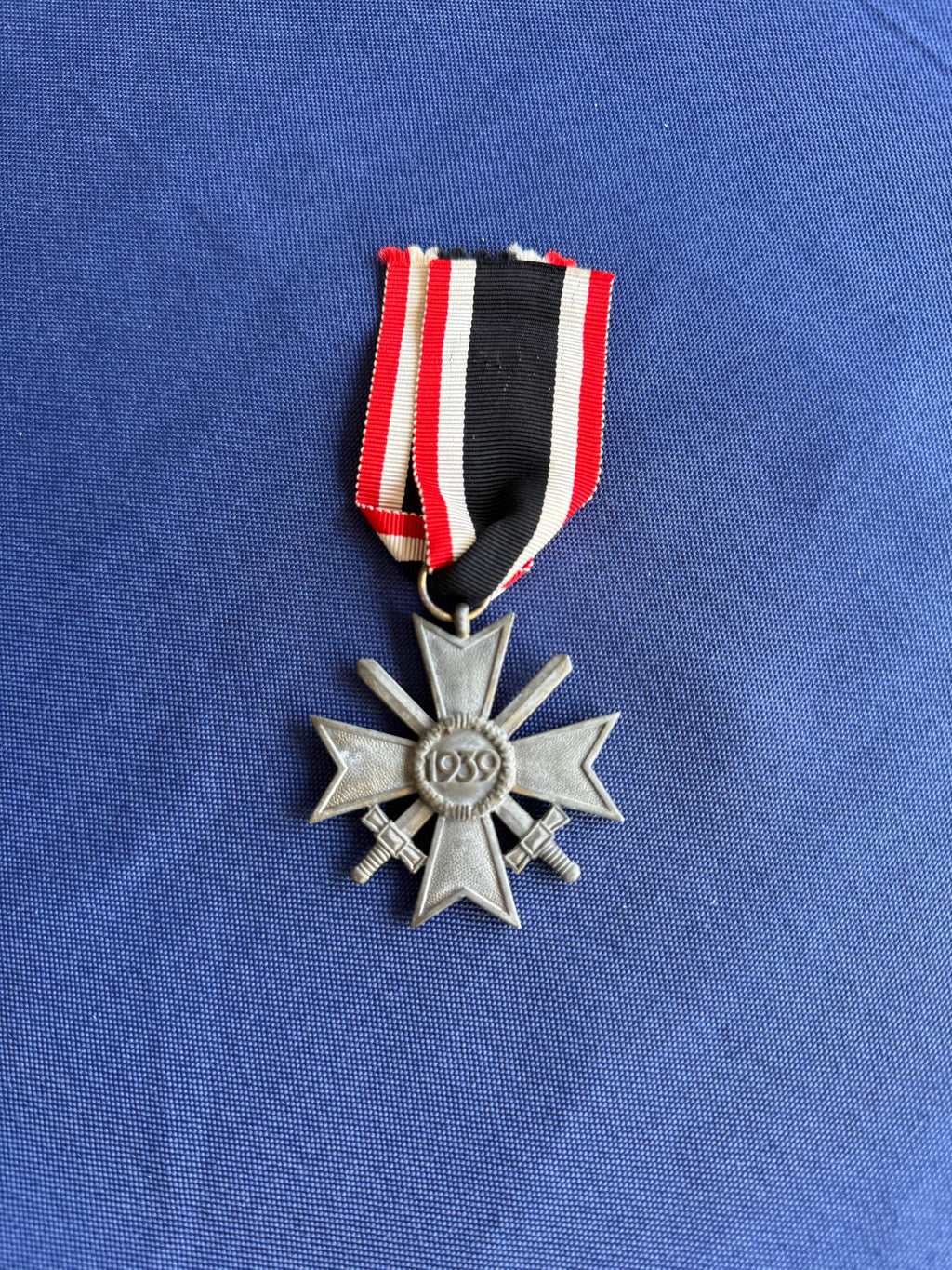 Original WWII German War Merit Cross with Swords (Kriegsverdienstkreuz) 2nd class