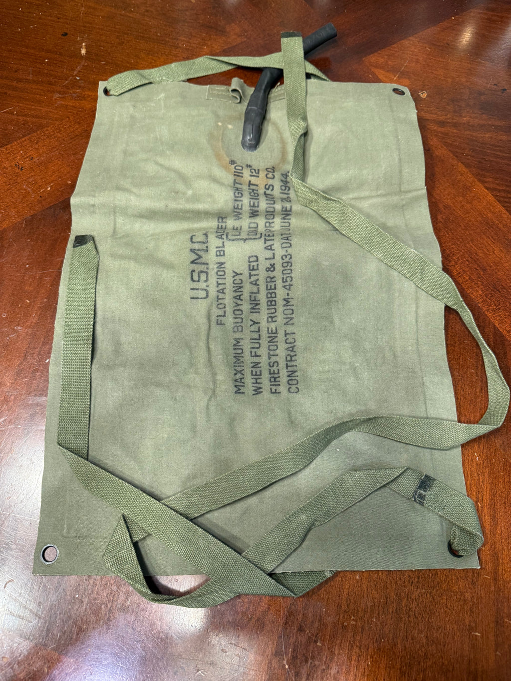 WW2 USMC Floatation device