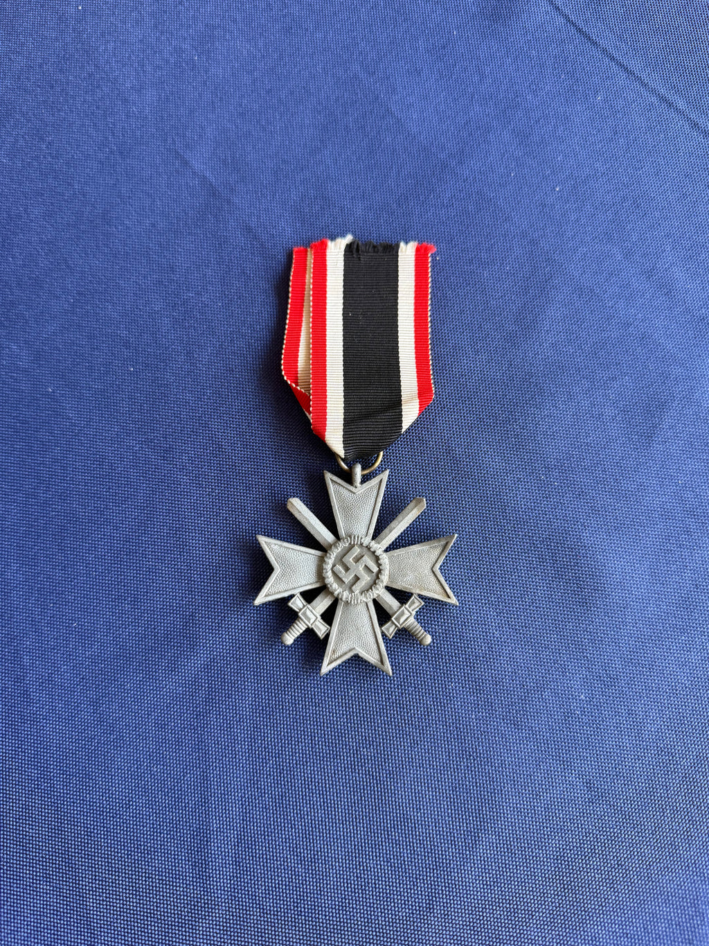 Original WWII German War Merit Cross with Swords (Kriegsverdienstkreuz) 2nd class