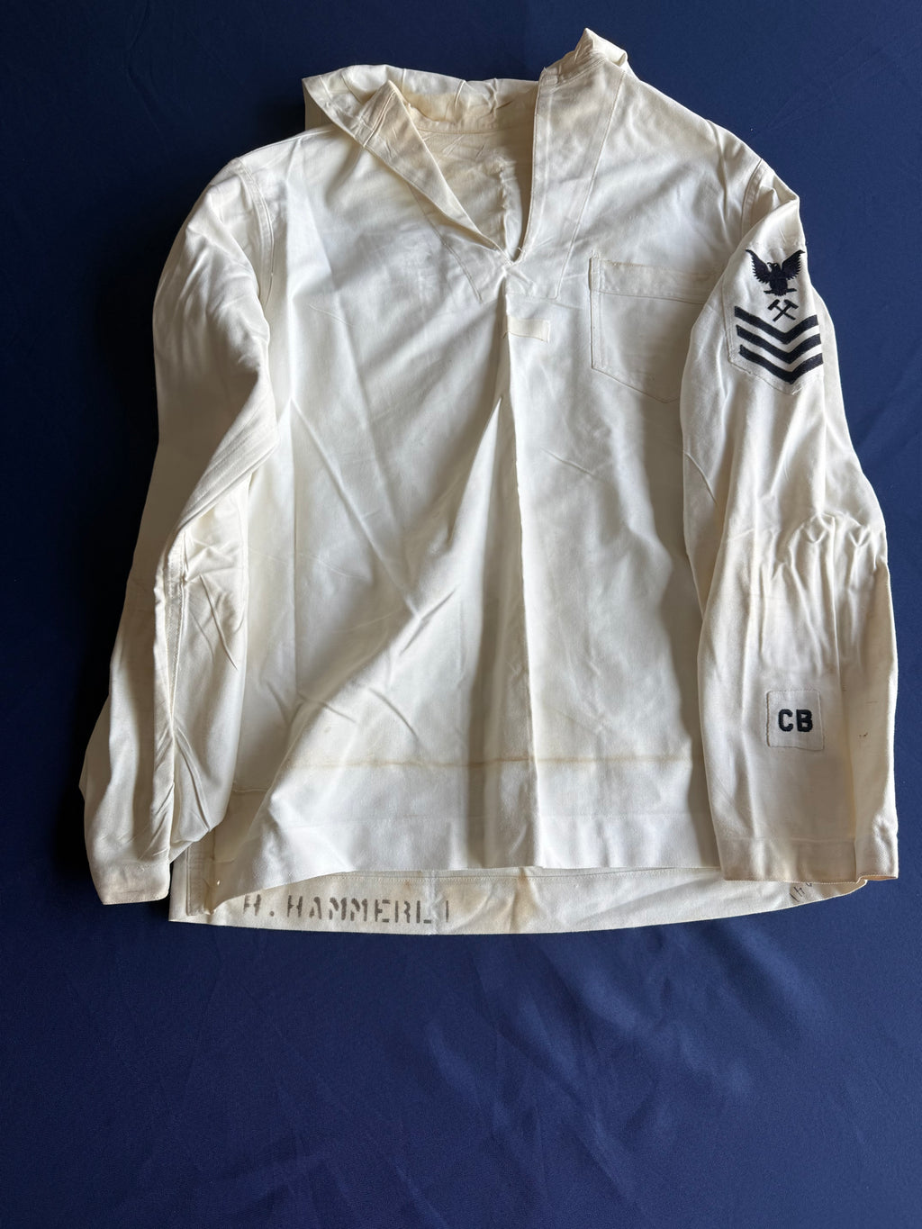 WWII U.S. Navy Seabees Construction Battalion Grouping – Named to H. Hammerli