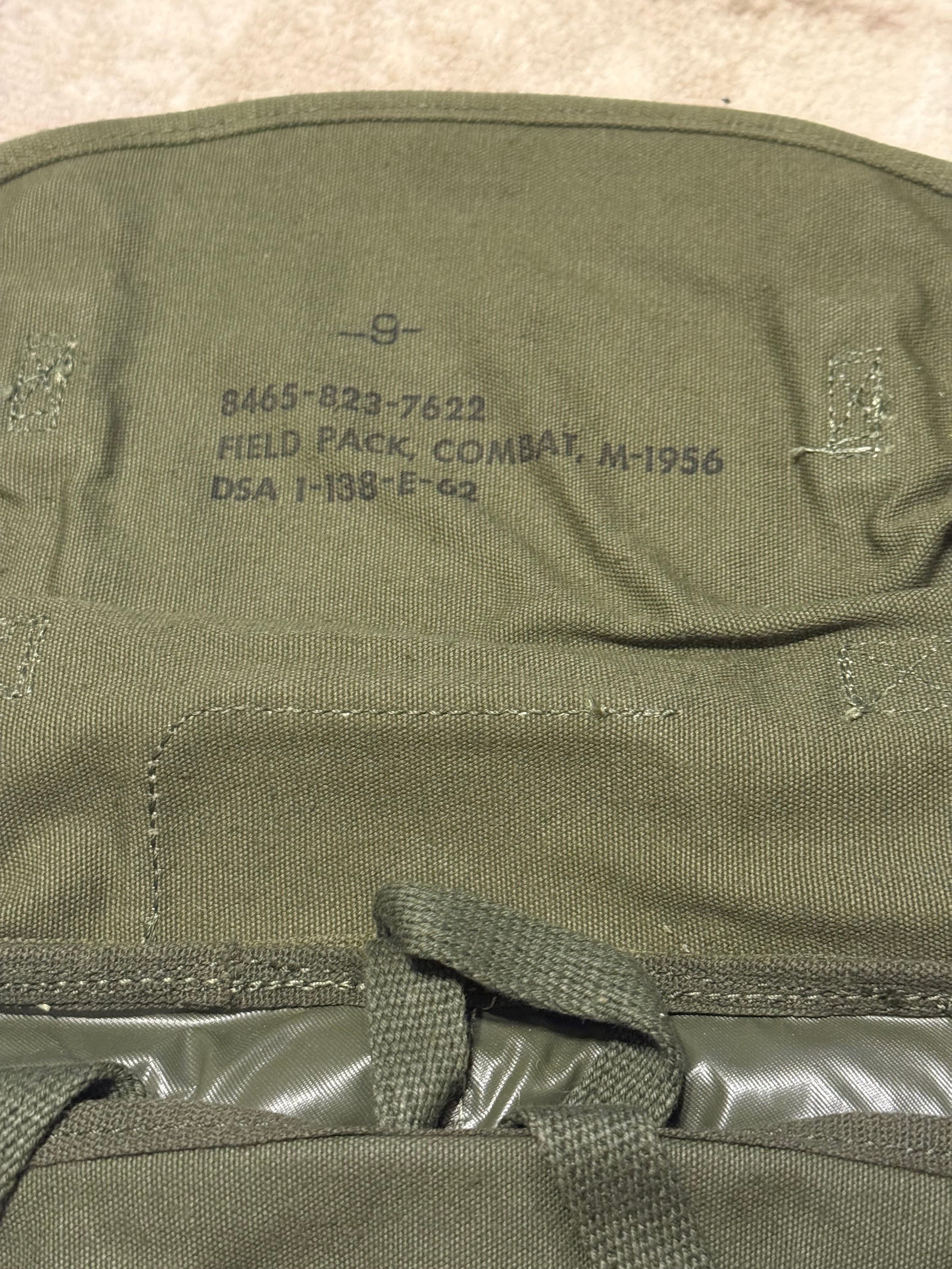 M1956 field pack