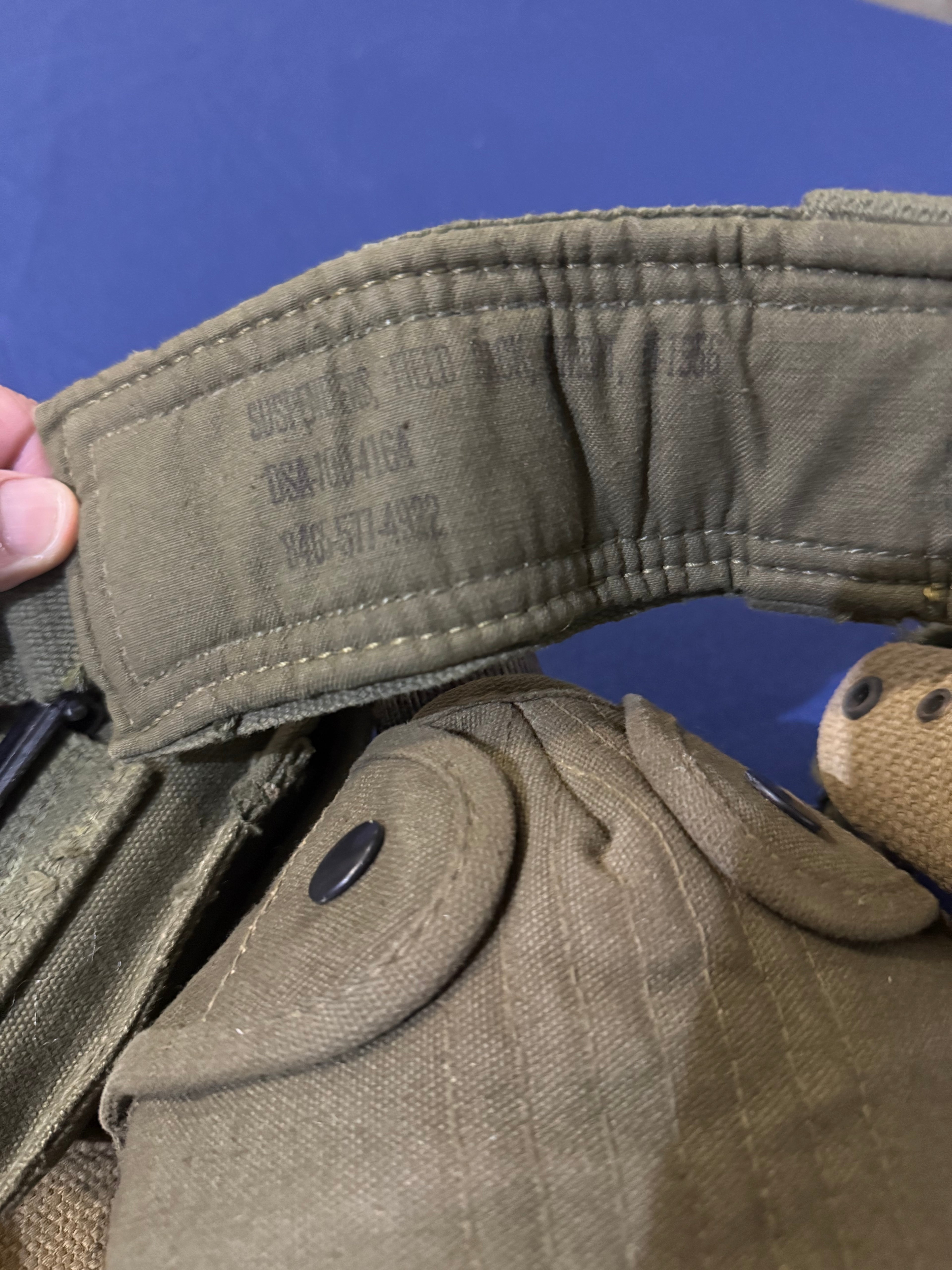 Original Vietnam Era U.S. Field Gear Set (Web Gear Rig)
