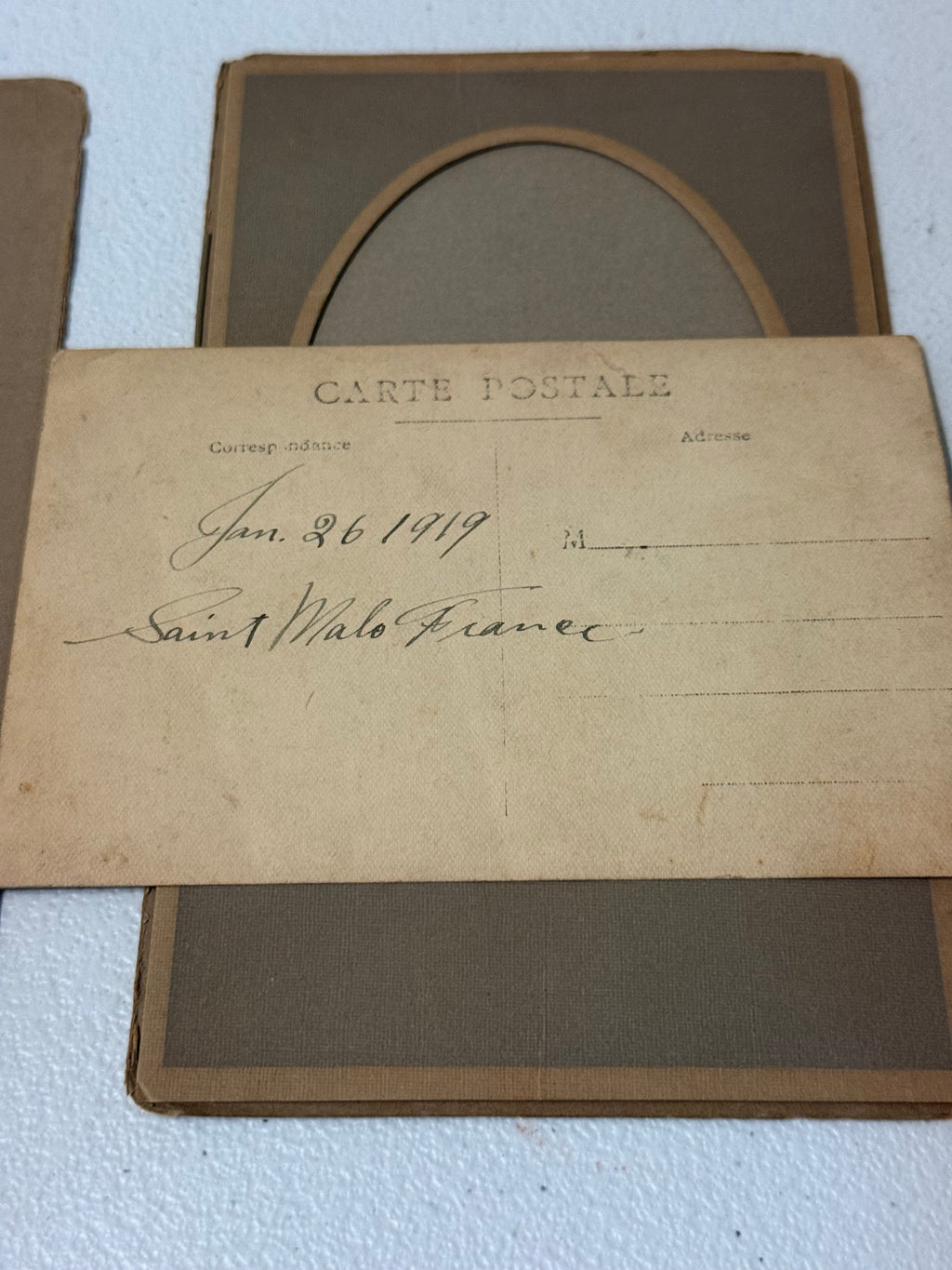 WW1 Soldier Portrait / Post card