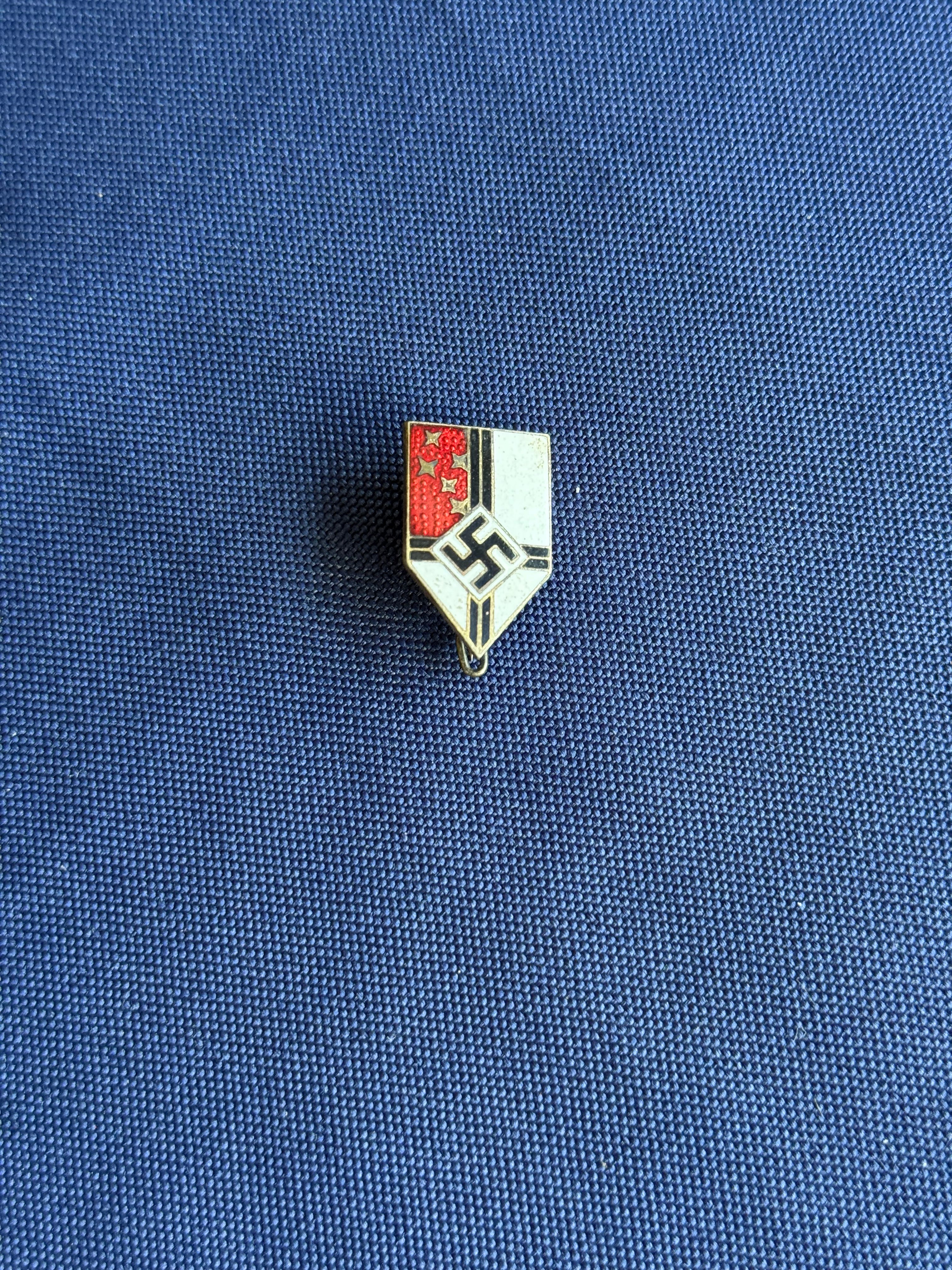 Original WWII German Colonial Bund Membership Pin