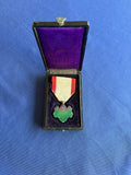 Original WWII Japanese Order of the Rising Sun – 7th Class with Case