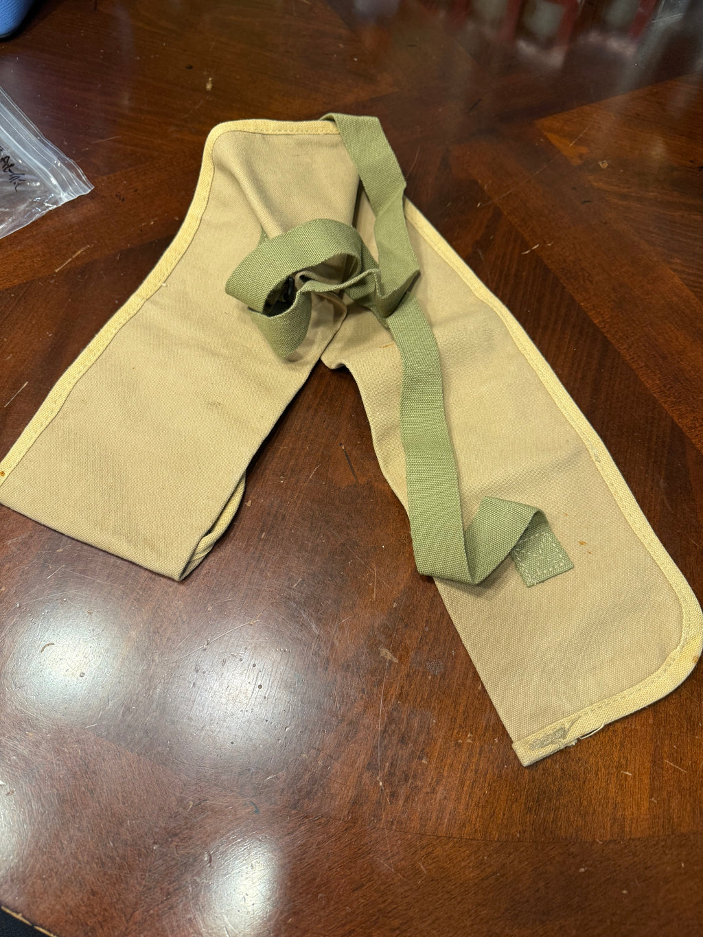 Ww2 USMC flag carrier bag.