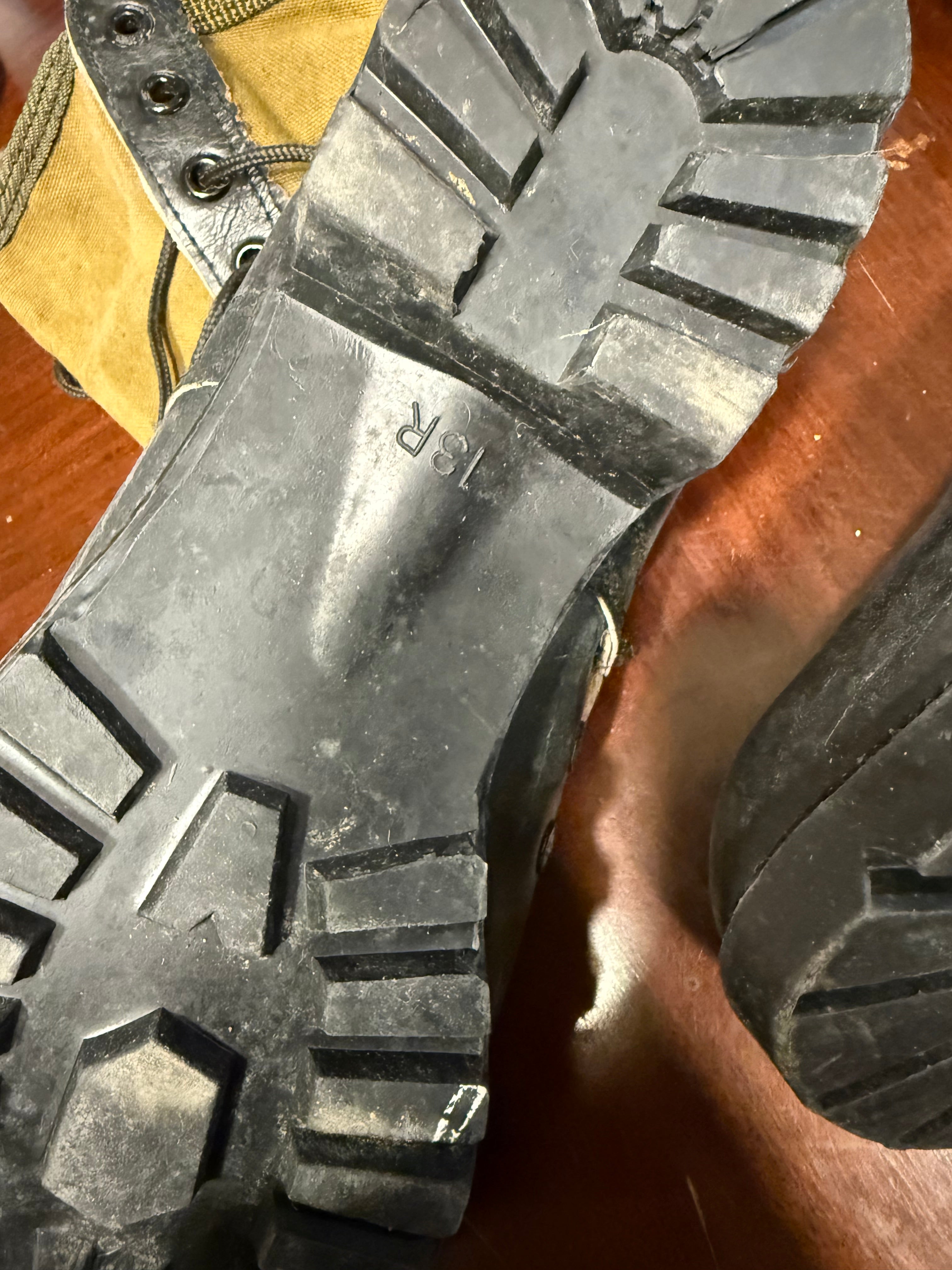 Vietnam era jungle boots