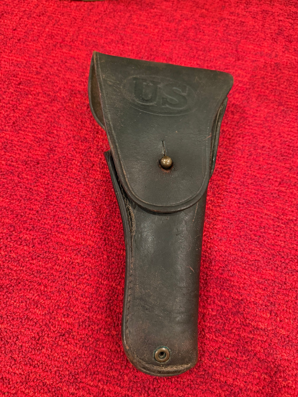 M1911 holster dyed black