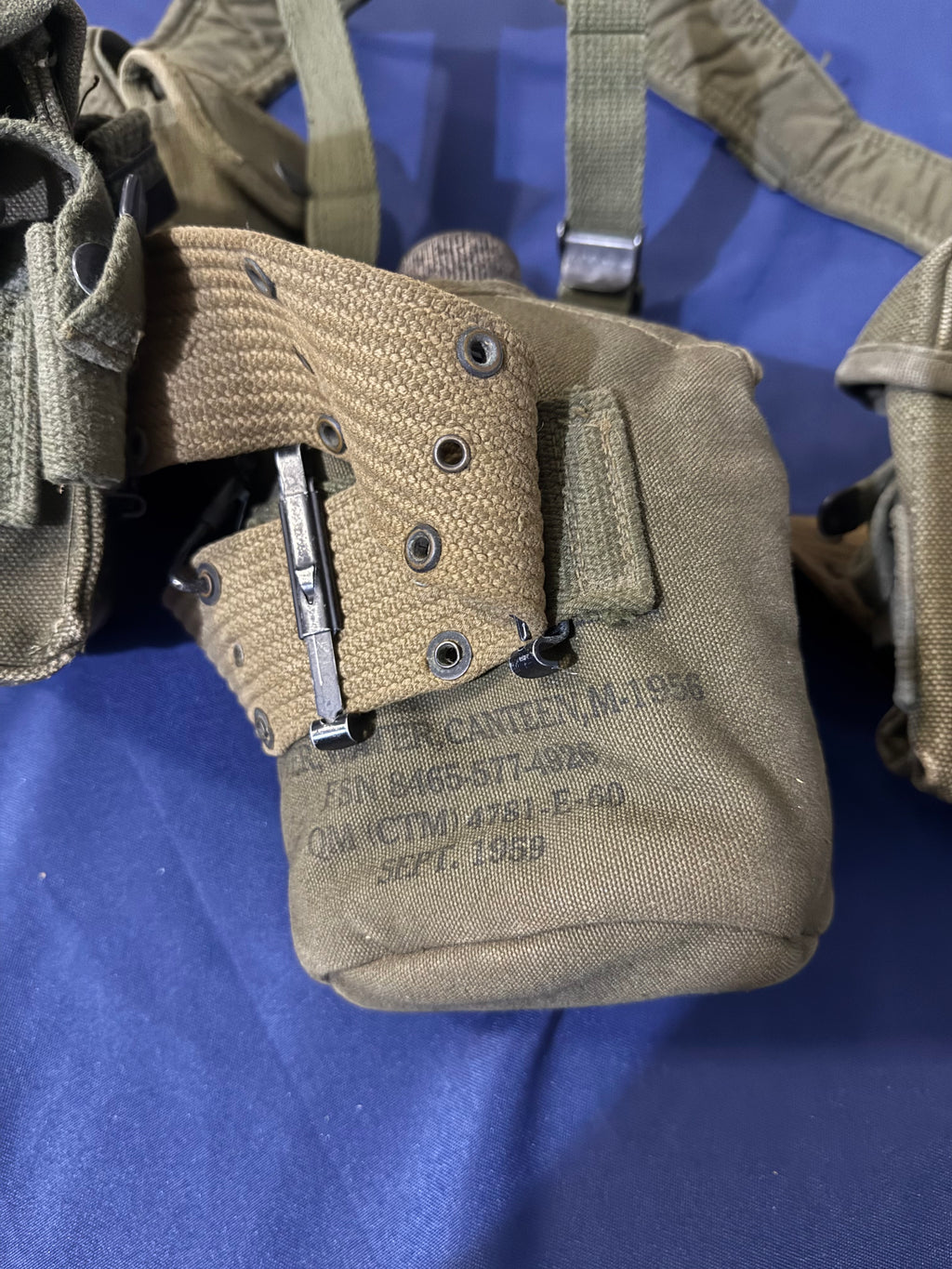 Original Vietnam Era U.S. Field Gear Set (Web Gear Rig)