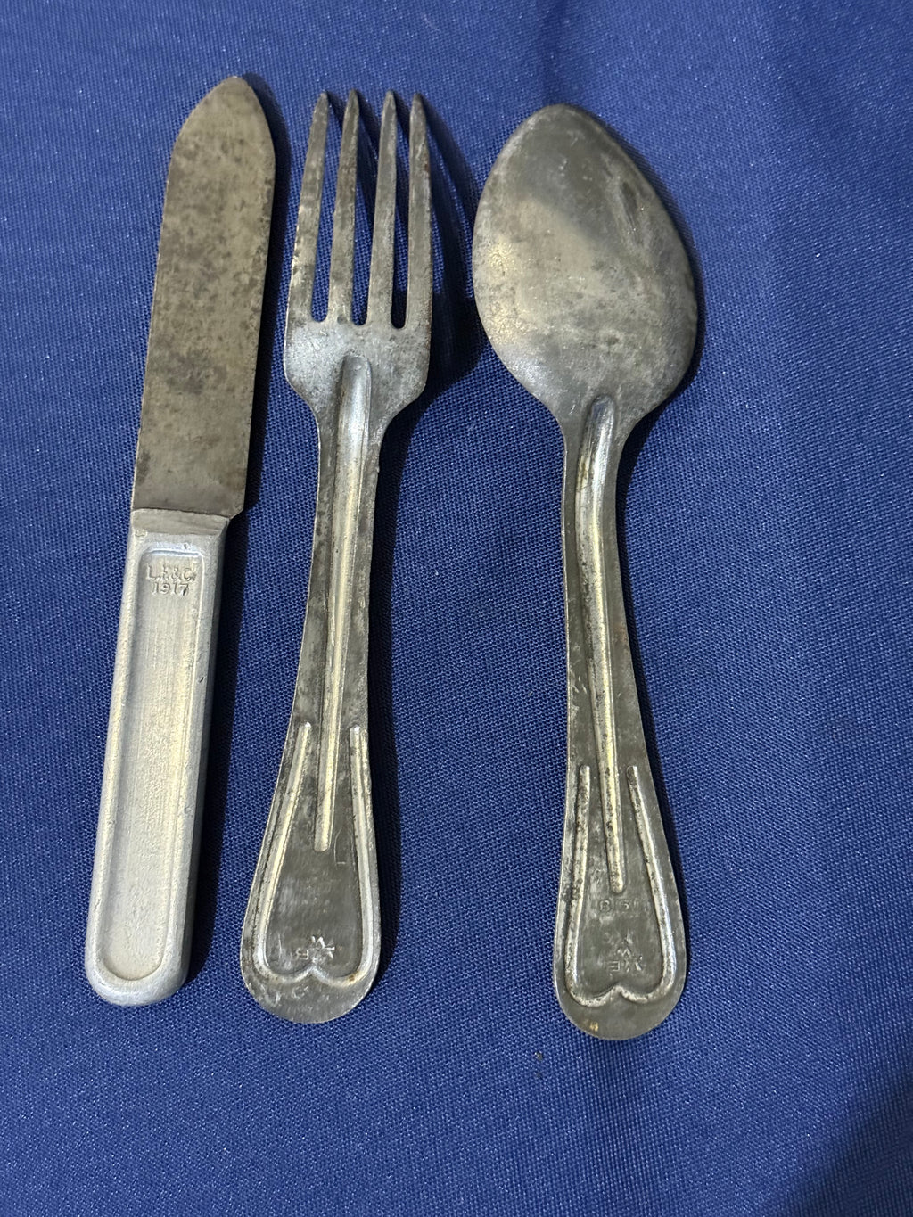 Original WWI U.S. Army Mess Kit Set – Complete with Utensils