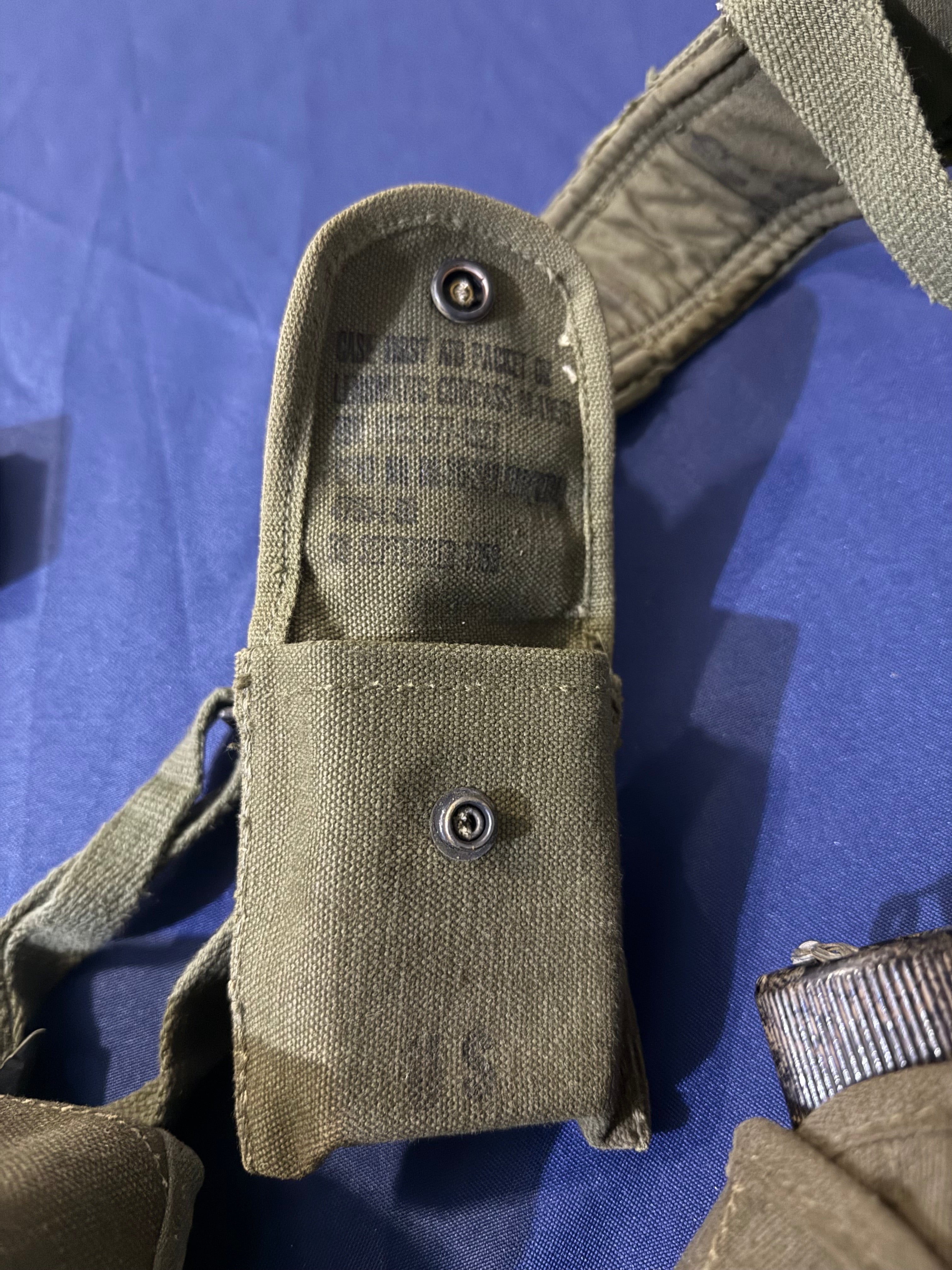 Original Vietnam Era U.S. Field Gear Set (Web Gear Rig)