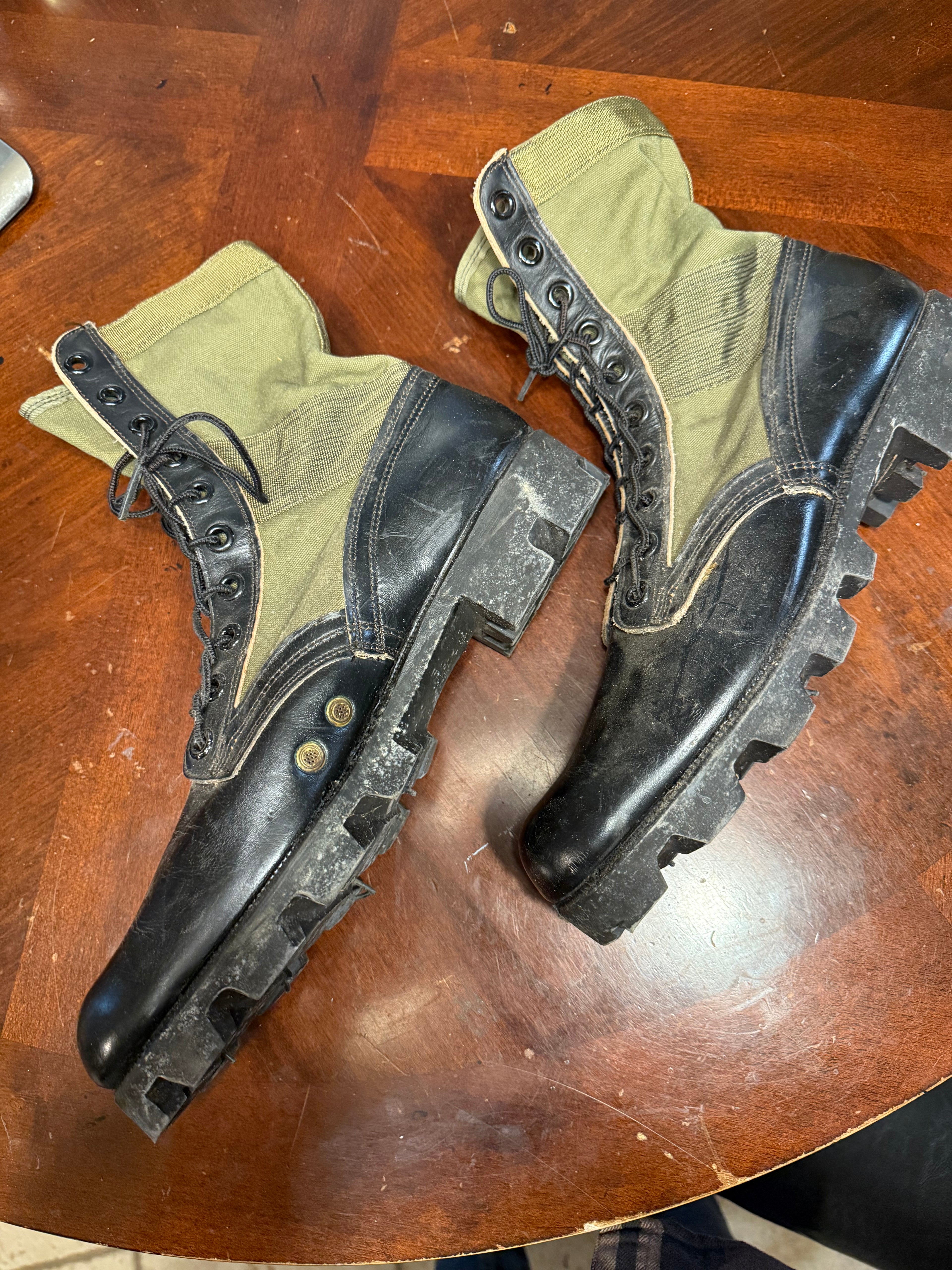 Vietnam era jungle boots