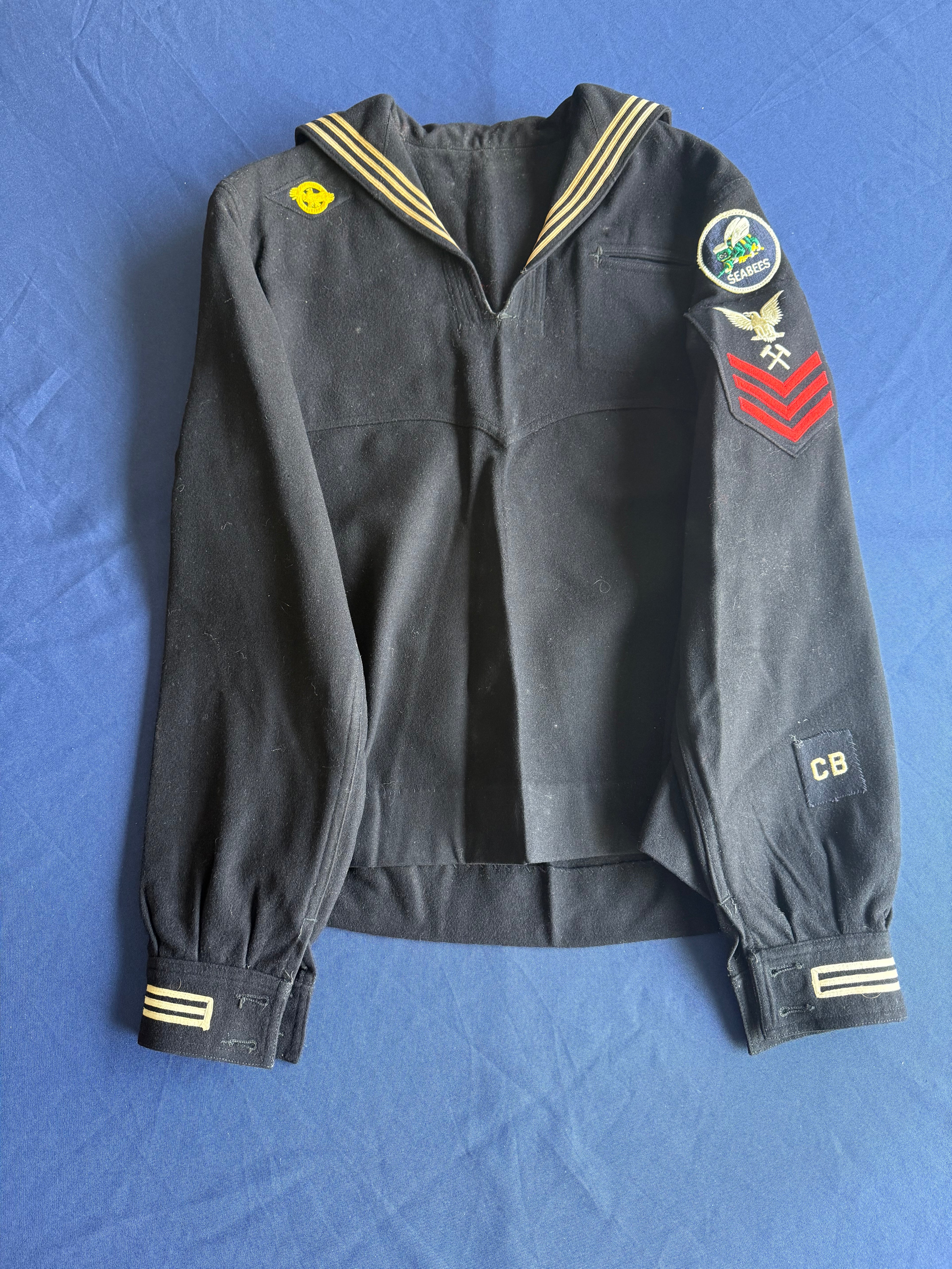 WWII U.S. Navy Seabees Construction Battalion Grouping – Named to H. Hammerli