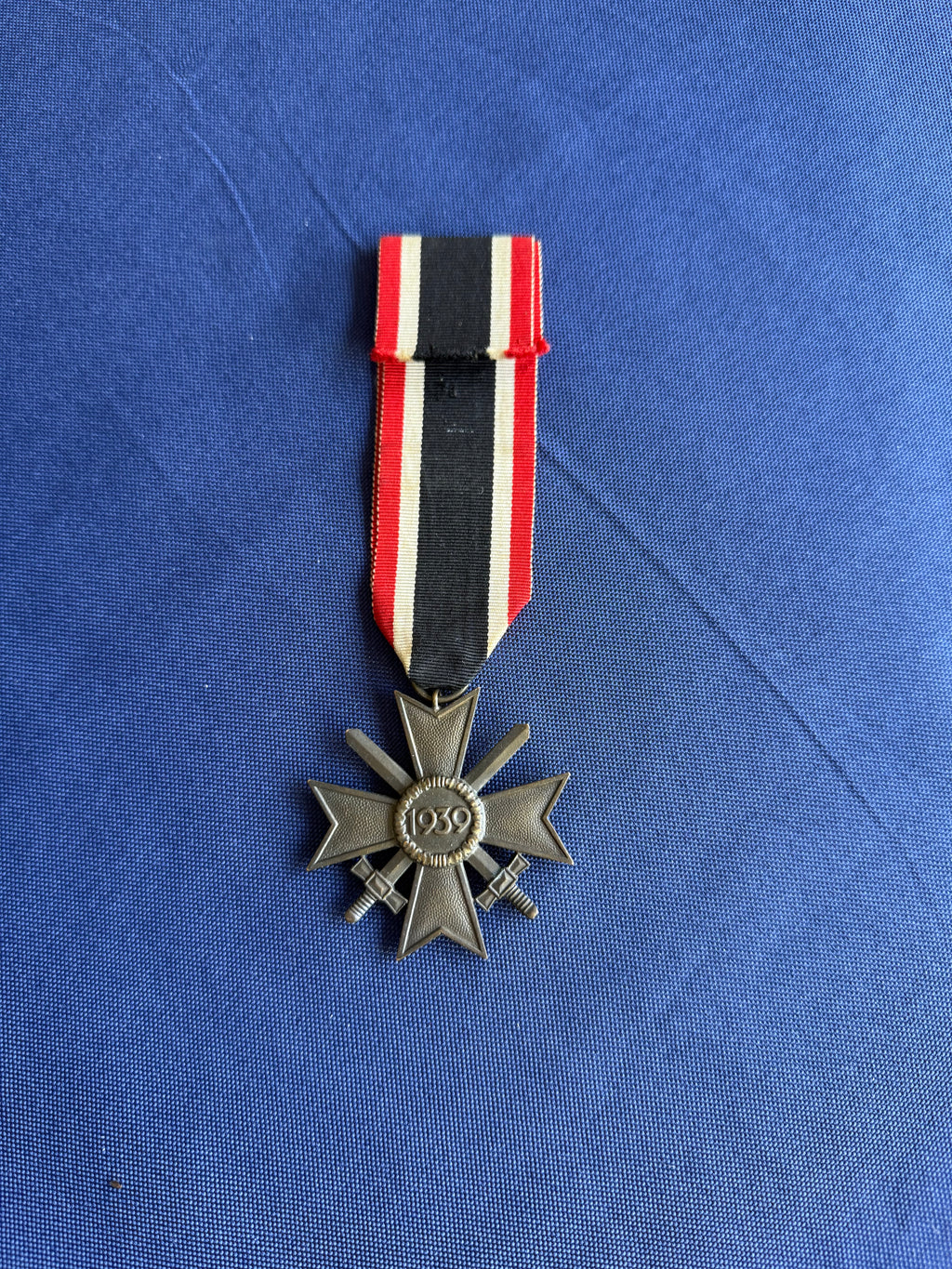 Original WWII German War Merit Cross with Swords (Kriegsverdienstkreuz) 2nd class