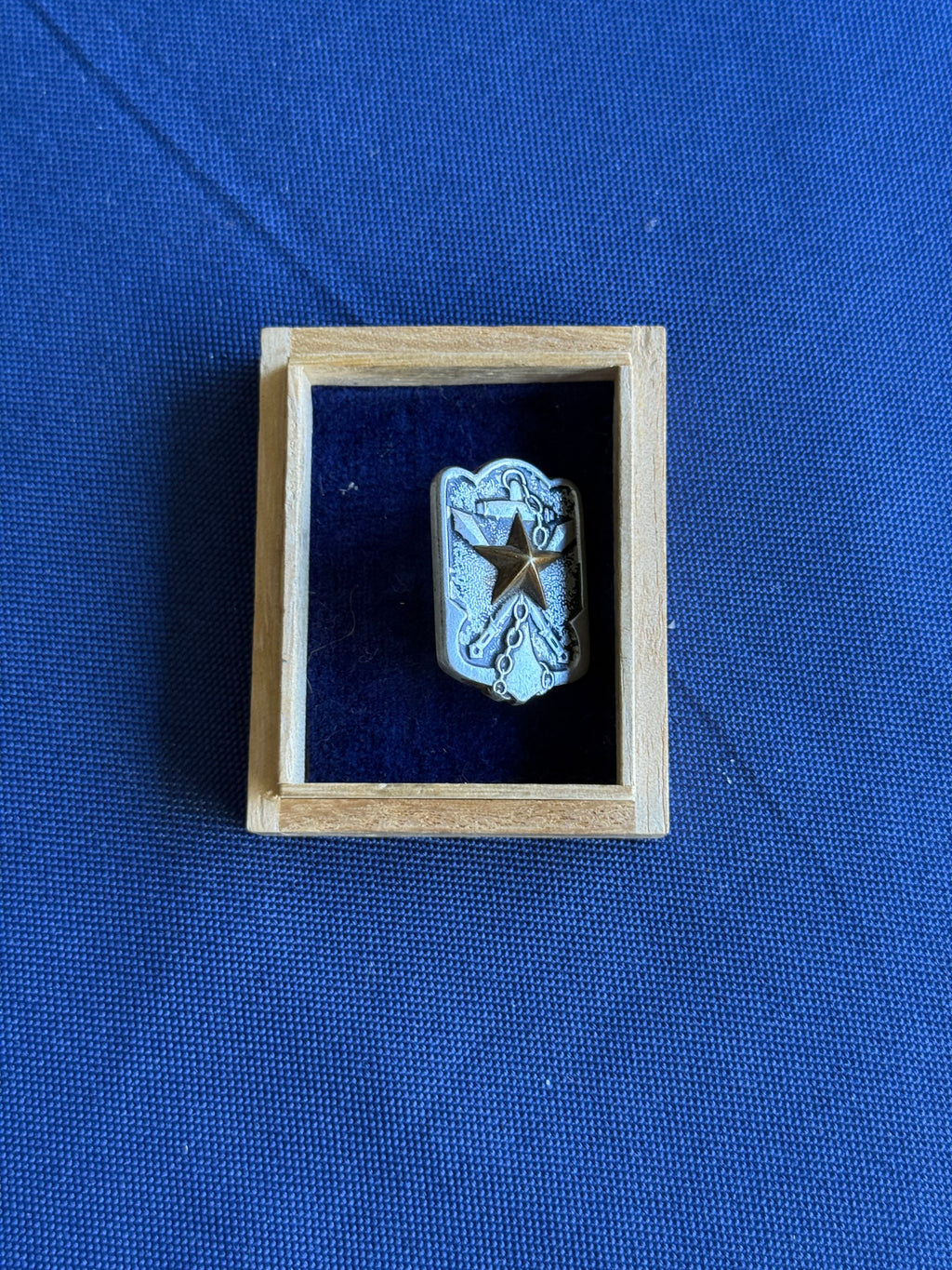 Original WWII Imperial Japanese Veterans Association Pin with Case