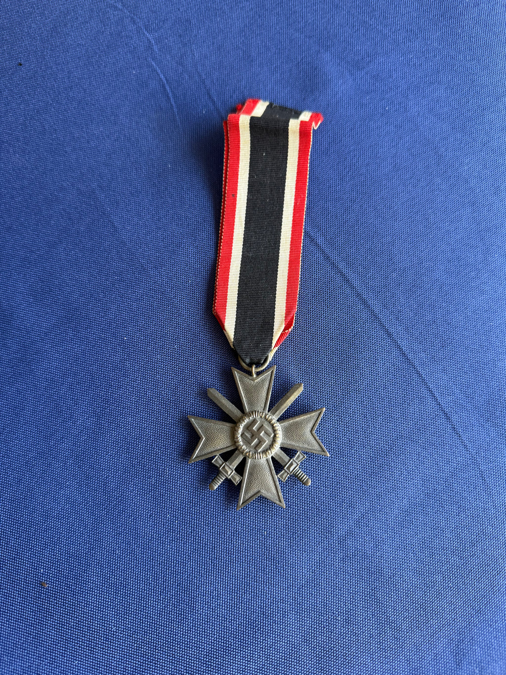 Original WWII German War Merit Cross with Swords (Kriegsverdienstkreuz) 2nd class