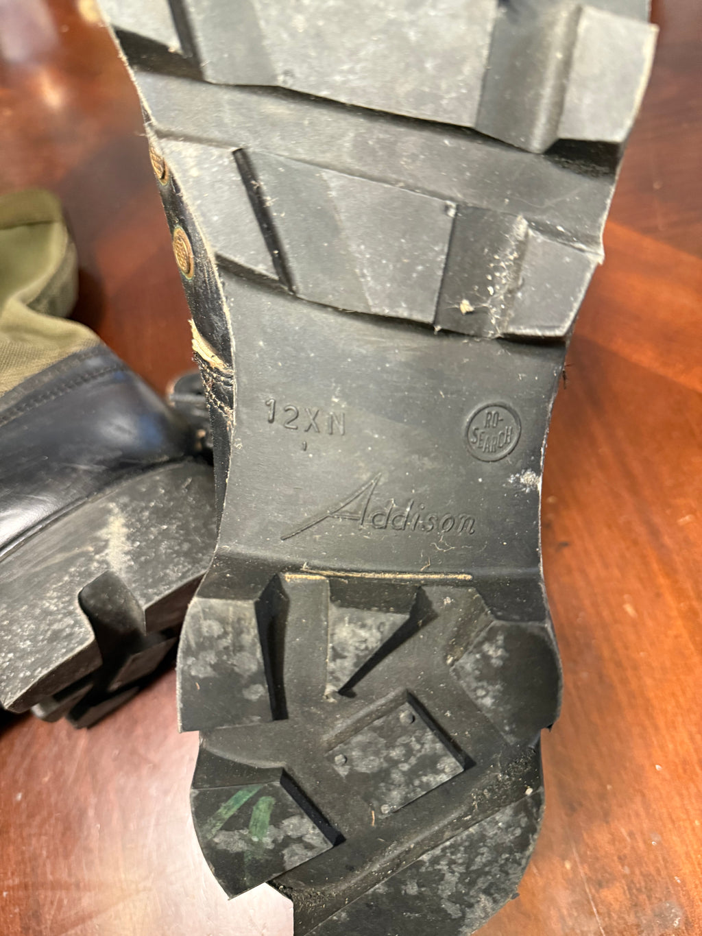 Vietnam era jungle boots