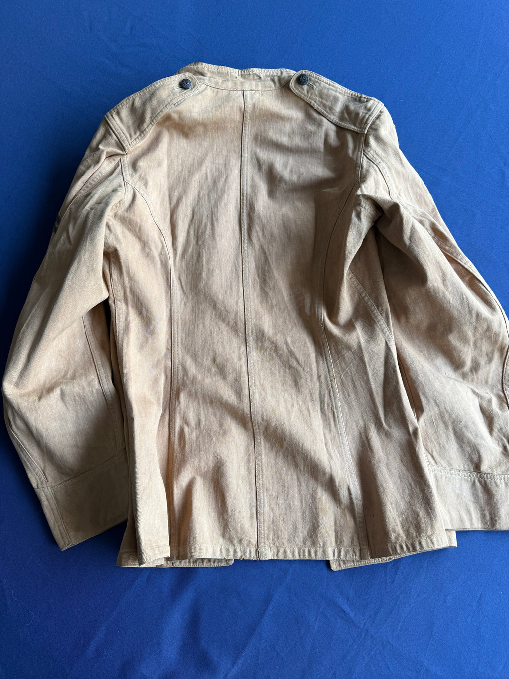 Original U.S. Marine Corps Summer Service Tunic with Rank & Marksman Qualification