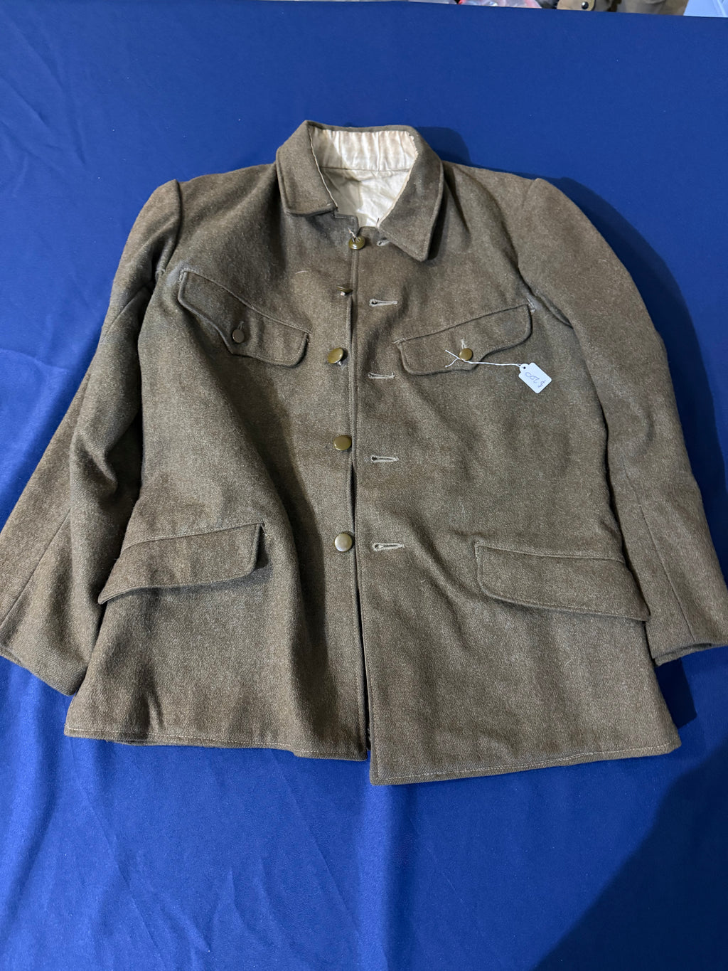 Original 1945 Imperial Japanese Army Cold Weather Wool Jacket – WWII