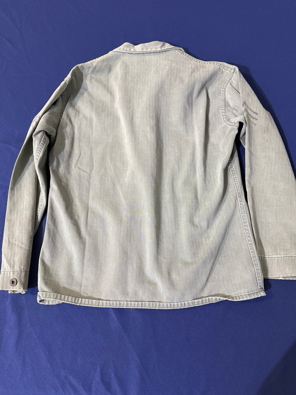 Original WWII U.S. Marine Corps P41 HBT Utility Jacket.