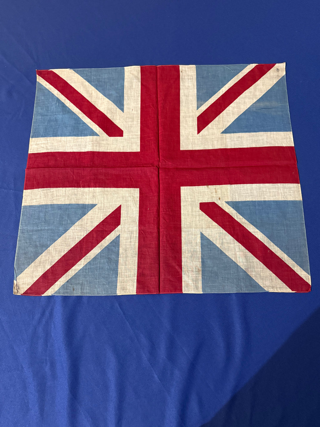 Original WWII British Soldier Personal Union Jack Flag